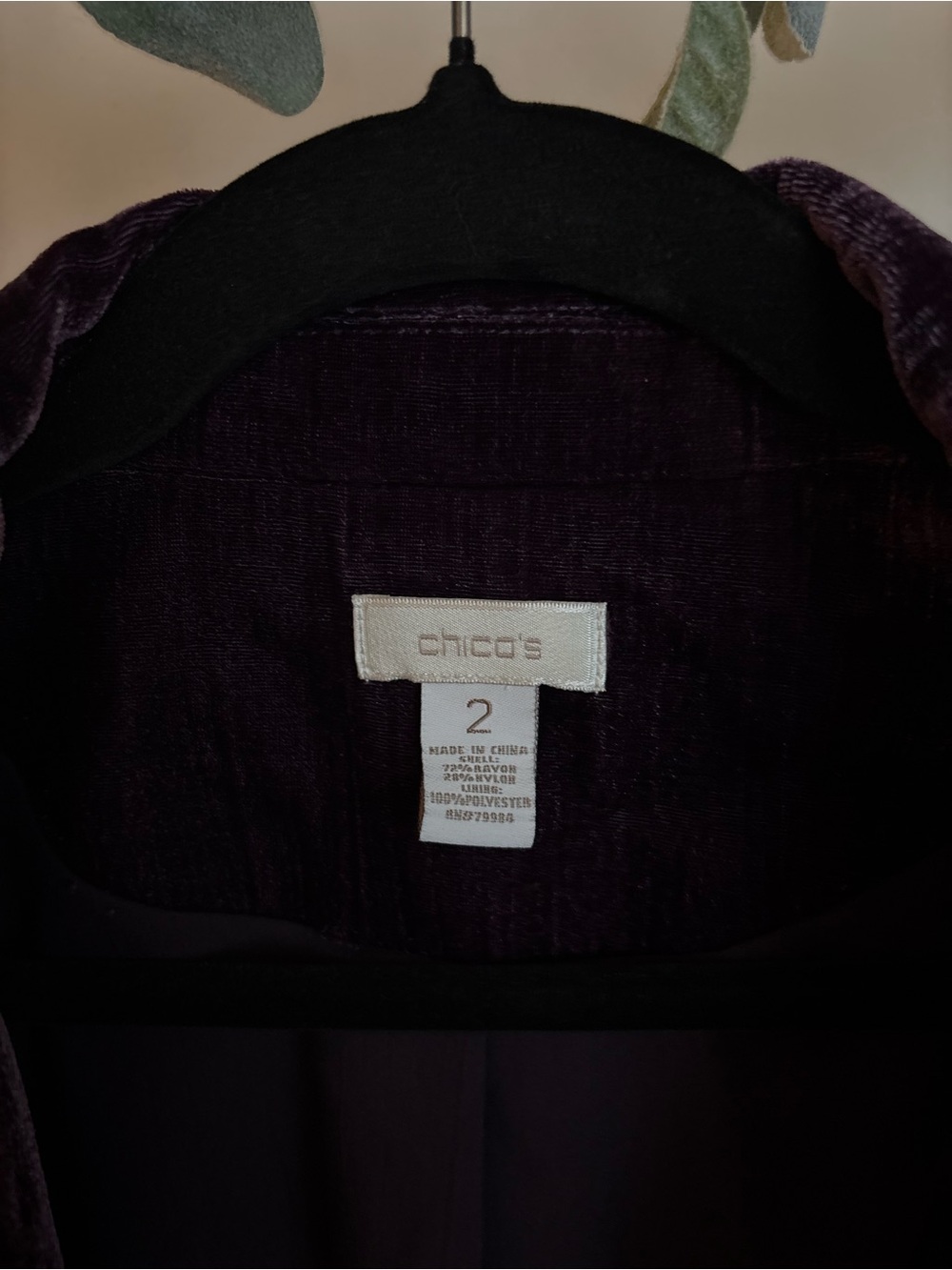 Chico’s Coat - Picture 2 of 4
